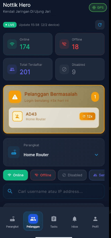 Rekap 7 Hari Terakhir
