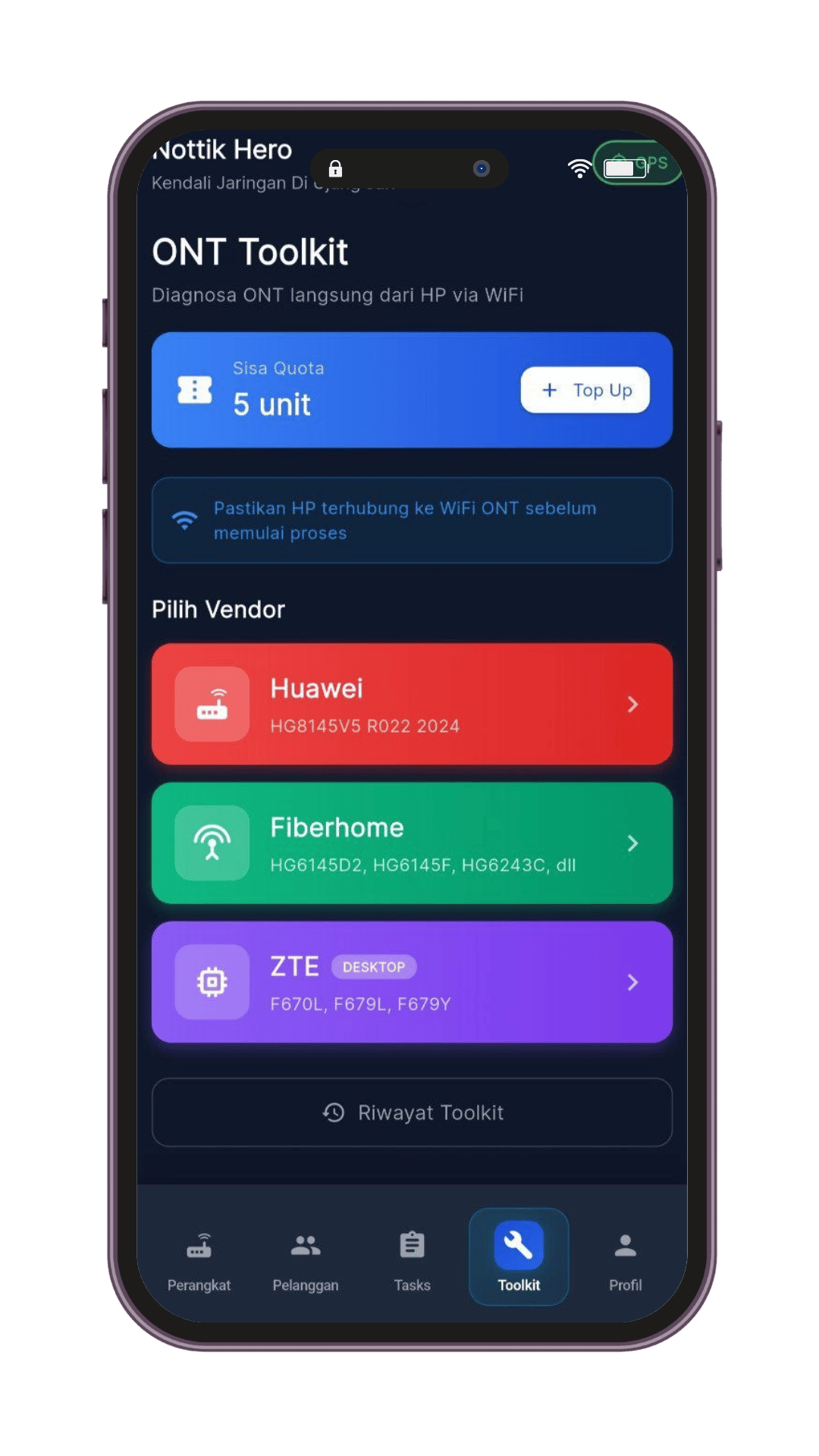 ONT Toolkit — Add WAN & vendor support